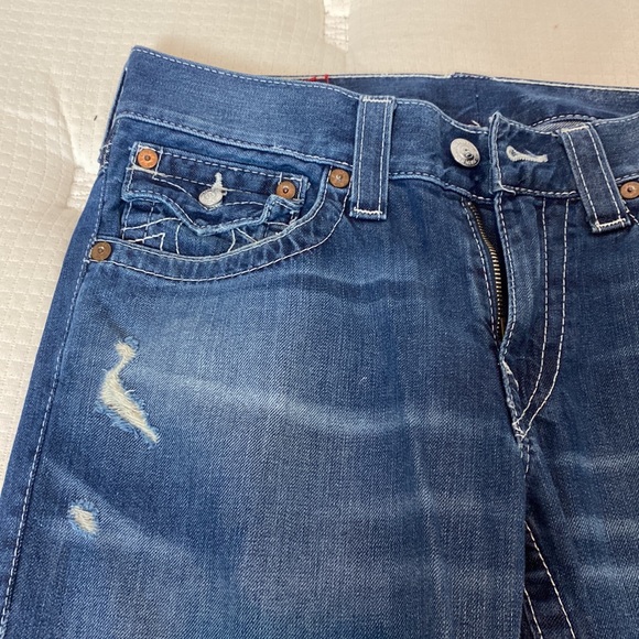 ✅Men True Religion Ricky Jeans Size 33 - Picture 4 of 11